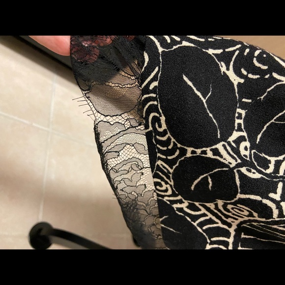 Tracy Reese100% wool with gorgeous lining velvet trim size 6 mint condition - Picture 4 of 7